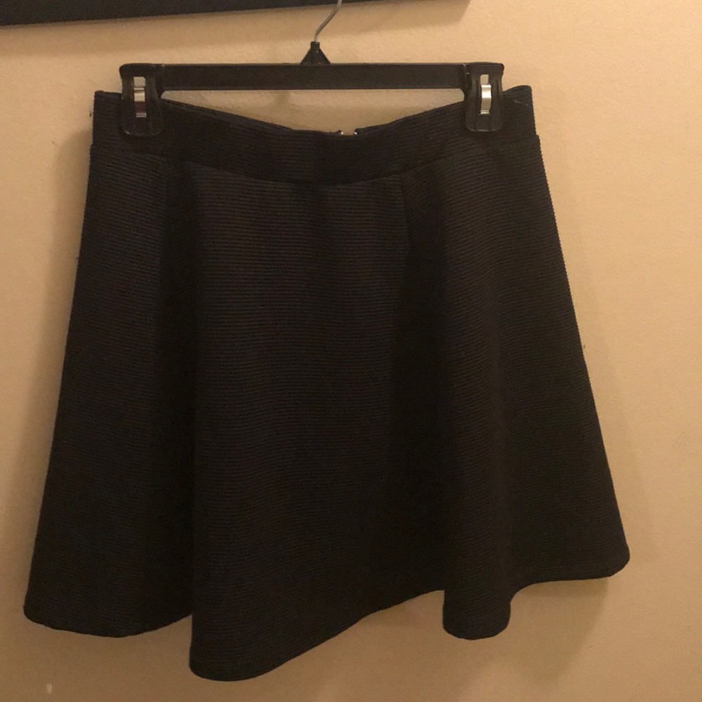 H&M Black Skater Skirt